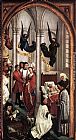Wings Paintings - Seven Sacraments Altarpiece right wing by Rogier van der Weyden
